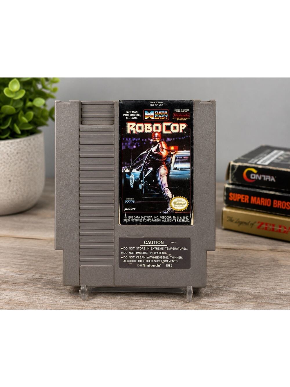 RoboCop NES Nintendo Entertainment System Game Cartridge Data East